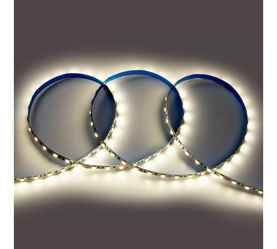 Изображение товара Лента светодиодная General Lighting Systems GLS-5050-60-14.4-12-IP20-4, 5 метров, 14,4Вт/м, 12В, SMD5050, 10мм, 60 диодов/м, 12 Лм/чип, IP20, 4500К - нейтральный белый 503270