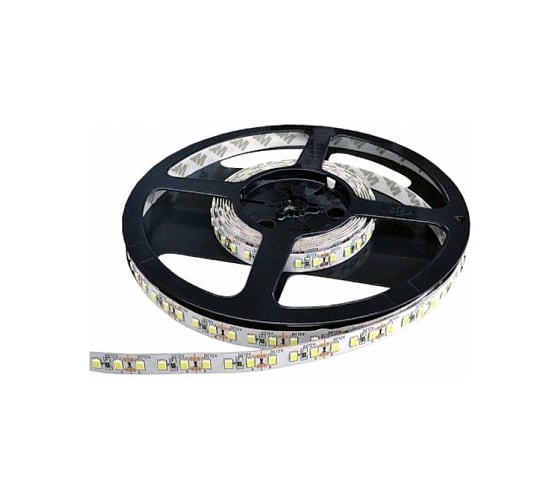 Изображение товара Лента светодиодная General Lighting Systems GLS-2835-120-9.6-12-IP20-4, 50 метров, 9,6 Вт/м, 12В, SMD2835, 8мм, 120 диодов/м, 7 Лм/чип, 4500К - нейтральный белый 501260
