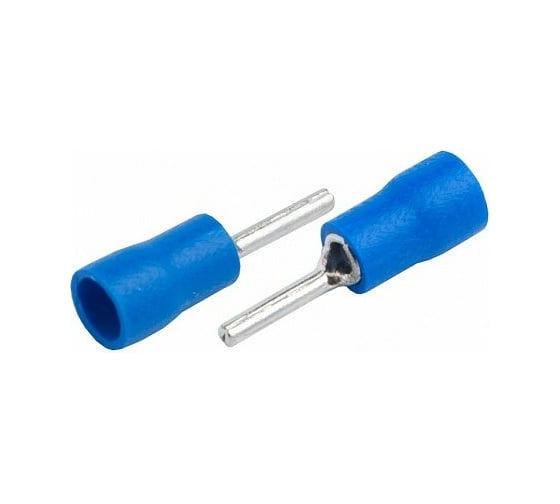 Изображение товара Наконечник НКИш General Lighting Systems круглый штыревой GNPI-2-22 синий с напылением 475721