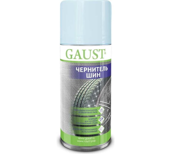 Изображение товара Чернитель шин GAUST пенный, аэрозоль, 500 мл АХ008