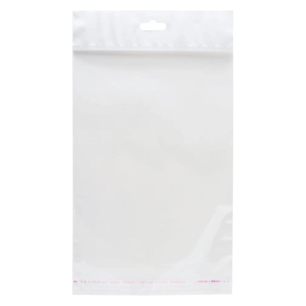 Изображение товара Пакет PACK INNOVATION БОПП 18x25 см прозрачный с клеевым клапаном