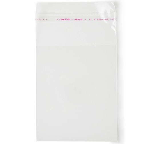 Изображение товара Пакет PACK INNOVATION БОПП с клеевым клапаном, 8x10+4 см, 30 мкм, 1000 шт IP00BOРР000810.30-1