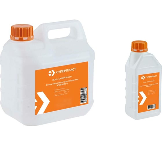 Изображение товара Эпоксидная смола для творчества Суперпласт Эпилайт Т 3 кг 4687202268962