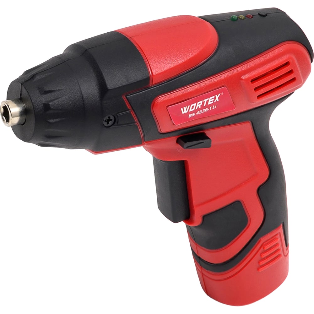 Изображение товара Аккумуляторная отвертка WORTEX BS 4536-1 LI с подсветкой и реверсом, 1 скорость