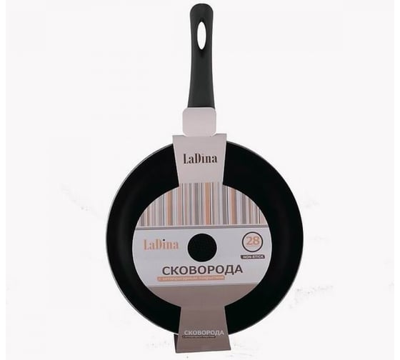 Изображение товара Алюминиевая сковорода Ladina с антипригарным покрытием, 28 см 50228
