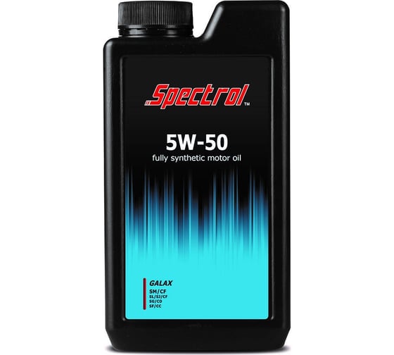 Изображение товара Синтетическое моторное масло Spectrol GALAX 5W-50, 1 л 9015
