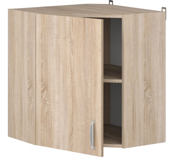 Изображение товара Навесной шкаф Комфорт-Питер угловой 60 см 091 дуб сонома 911677091