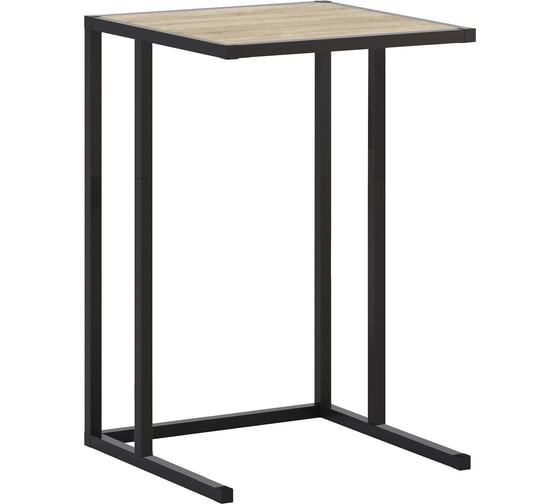 Изображение товара Журнальный стол НАЙДИ МИНИ, черный муар, ЛДСП дуб сонома LTBED-553025