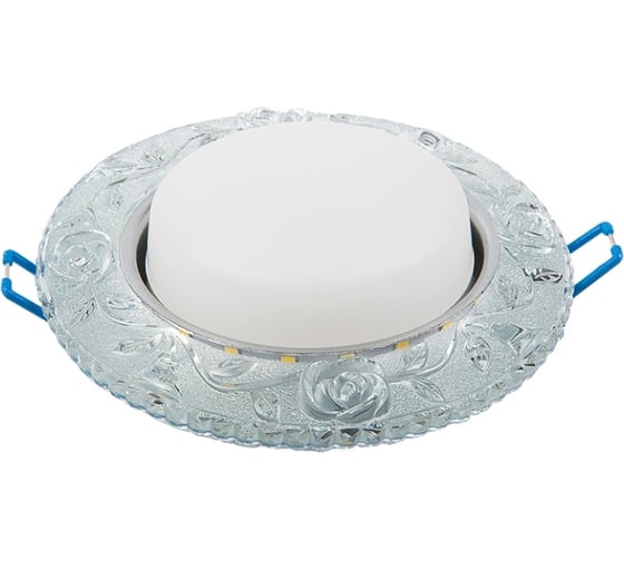 Изображение товара Встраиваемый светильник General Lighting Systems с подсветкой GX53, 123х45мм, светлая роза, IP20 GCL-GX53-H38-BL-3 661150