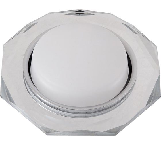 Изображение товара Встраиваемый светильник General Lighting Systems с подсветкой GX53, 120х42мм, граненый зеркальный, IP20 GCL-GX53-H38-BL-7 661259