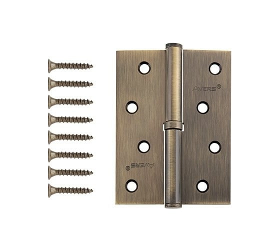 Изображение товара Врезная петля AVERS 100х75х2,5-B-AB-L 30702