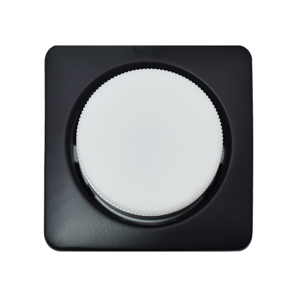 Изображение товара Встраиваемый светильник GX53 черный 107х38 мм для натяжных потолков