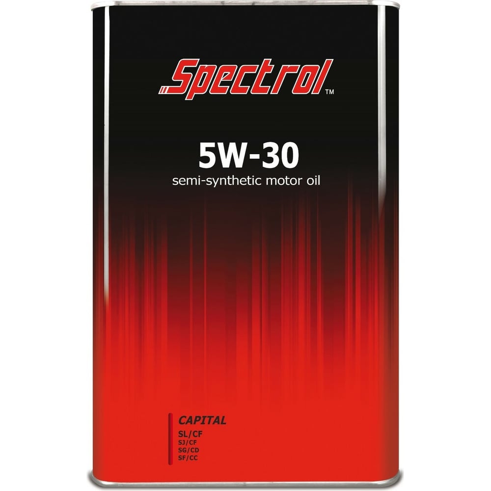 Полусинтетическое моторное масло Spectrol 5W30 9677 CAPITAL 5W-30 - фото 1