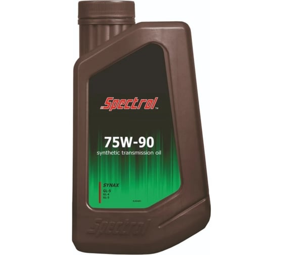 Изображение товара Синтетическое трансмиссионное масло Spectrol SYNAX 75W-90 GL-5, 1 л 9534