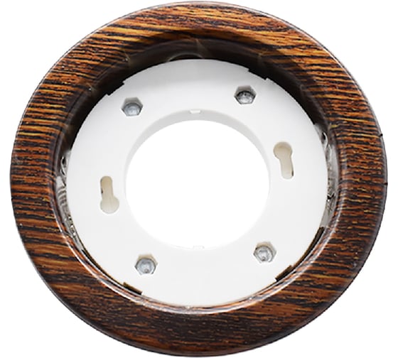 Изображение товара Встраиваемый светильник General Lighting Systems без подсветки GX53, 123х45мм, темный дуб, IP20 GCL-GX53-H38-WOOD-OAK 661144