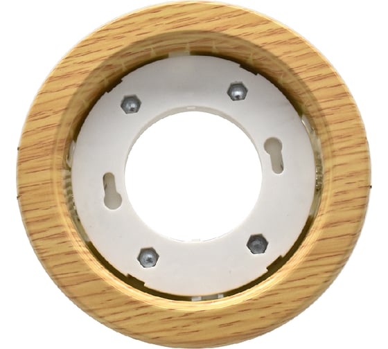 Изображение товара Встраиваемый светильник General Lighting Systems без подсветки GX53, 123х45мм, сосна, IP20 GCL-GX53-H38-WOOD-PINE 661145