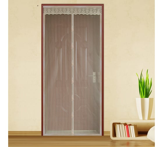 Изображение товара Москитная сетка на магнитах FEONA 1x2.1 м, бежевая 034-4050 224824