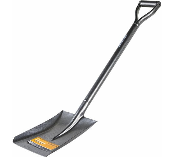 Изображение товара Совковая цельнометаллическая лопата с ручкой ШАБАШКА 1000 мм 034-4022 223233