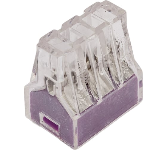 Изображение товара Строительно-монтажная клемма General Lighting Systems GTER6-06 СМК 6-проводная 0.75-2.5 мм2 800490