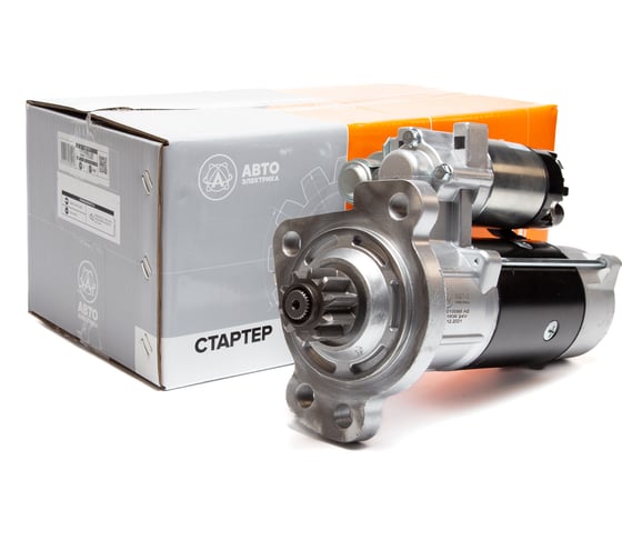 Изображение товара Стартер КАМАЗ, ДТ-75, Амкодор дв. КАМАЗ-740, АМЗ А-01 АВТОЭЛЕКТРИКА 11010086 02.3015