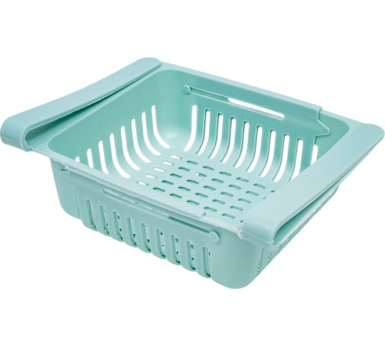 Изображение товара Раздвижной контейнер-органайзер для холодильника Рыжий кот RC-02 20(28)x16x7,6 см 102846