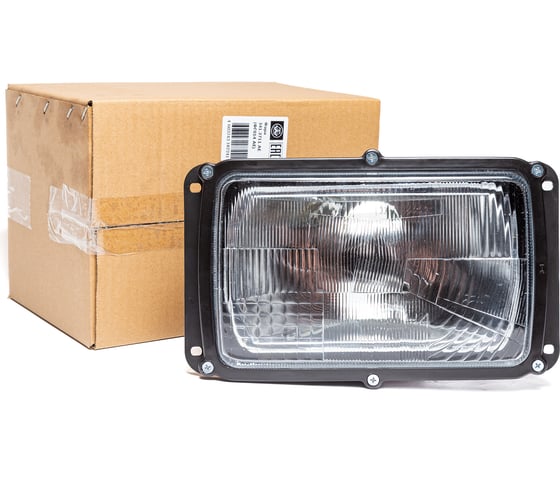 Изображение товара Фара АВТОЭЛЕКТРИКА (12081) КАМАЗ/МАЗ/ГАЗ-3102/УАЗ-3160, рифлёное стекло (ФГ014 АЕ) 09.2136