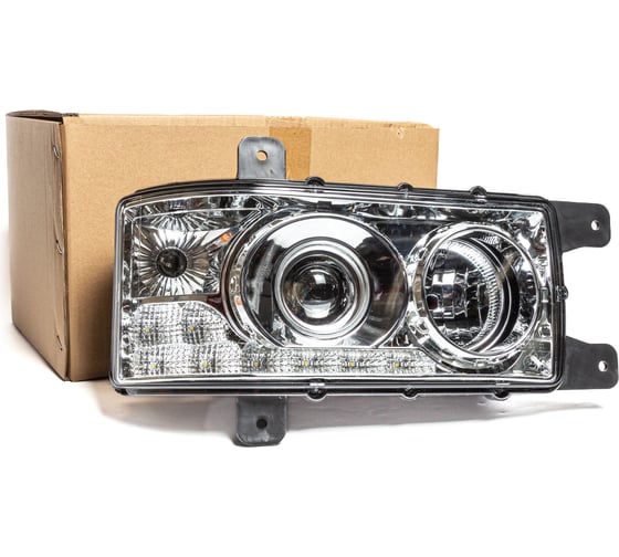 Изображение товара Блок-фара АВТОЭЛЕКТРИКА КАМАЗ-6520, 6511, 4308 правая с ДХО 8LED светодиодов Н/О 09.2111