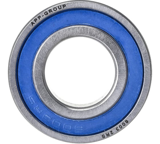 Изображение товара Подшипник APP-GROUP 180103 С17 (6003 2RS) 4680150971236