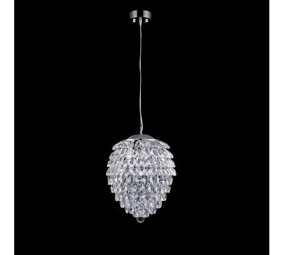 Изображение товара Подвесной светильник Crystal lux CHARME SP4 CHROME/TRANSPARENT