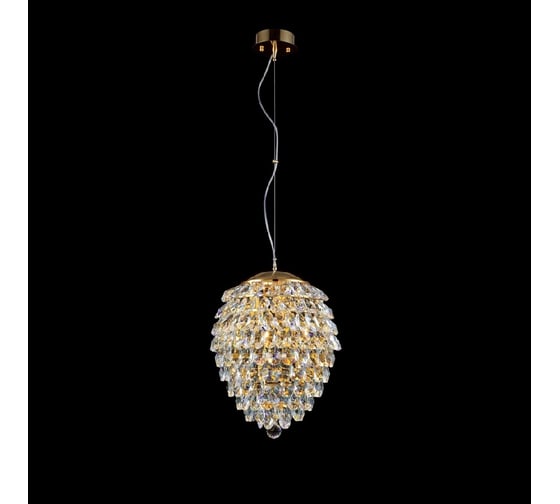 Изображение товара Подвесной светильник Crystal lux CHARME SP4 GOLD/TRANSPARENT