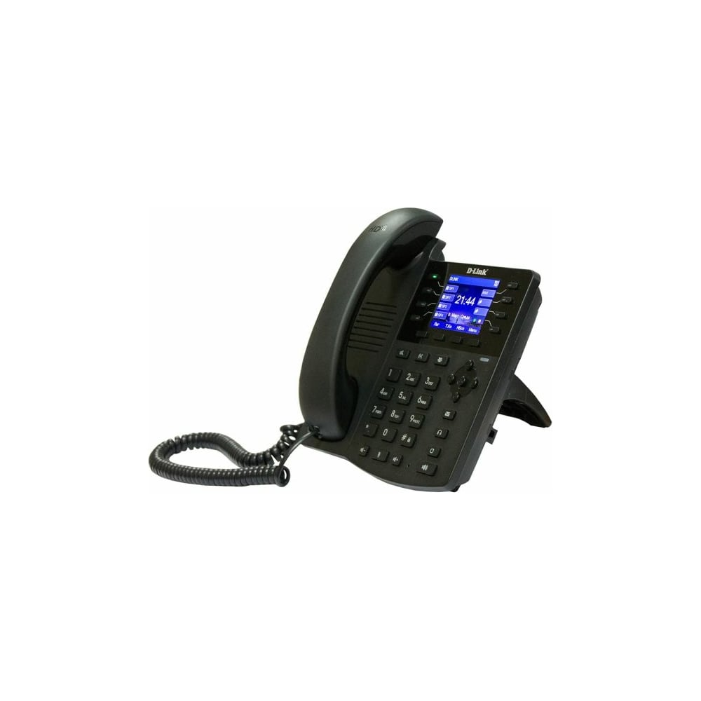 Изображение товара IP-телефон D-Link с цветным дисплеем, LAN и WAN порты, модель DPH-150S/F5B