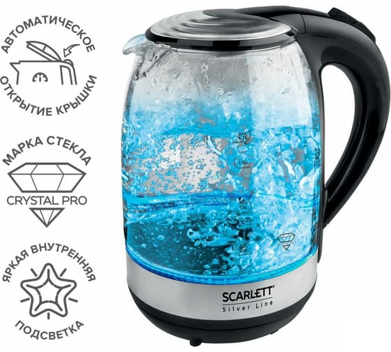 Изображение товара Электрический чайник Scarlett SC-EK27G48