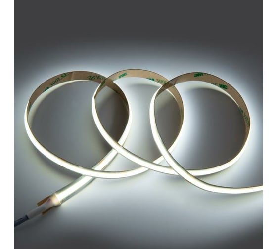 Изображение товара Лента светодиодная General Lighting Systems GLS-COB-528-14-24-IP20-6, 5 метров, 14Вт/м, 24В, 10мм, 528 диодов/м, 1600 Лм/м, IP20, 6500К -холодный белый 502924