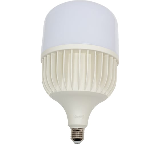 Изображение товара Универсальная высокомощная светодиодная лампа General Lighting Systems E27, энергоэффективная лампочка Цилиндр, световой поток 7000 лм (люмен), мощность 100 Вт, холодный белый 6500К 694300