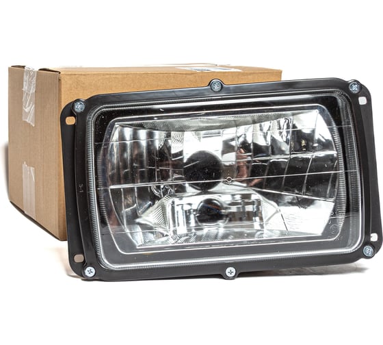 Изображение товара Фара АВТОЭЛЕКТРИКА КАМАЗ/МАЗ/ГАЗ-3102/УАЗ-3160, гладкое стекло, с ДХО (ФГ014 АЕ) 09.2114