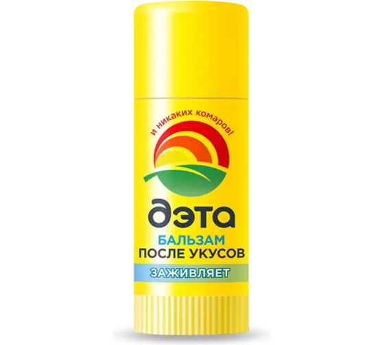 Изображение товара Бальзам после укусов ДЭТА 10 мл 1 шт/уп 66790507
