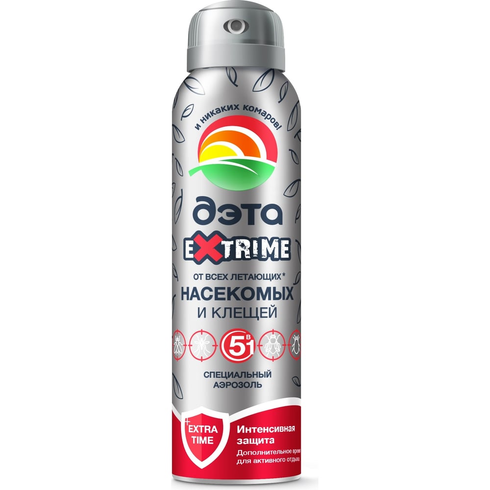 Изображение товара Аэрозоль специальный от всех летающих и клещей ДЭТА 150 мл 66710734