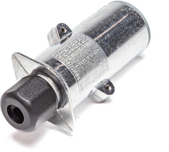 Изображение товара Cоединительная вилка прицепа АВТОЭЛЕКТРИКА КАМАЗ, МАЗ 7-и контактная, металл 05.1477