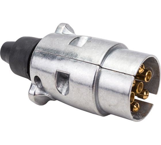 Изображение товара Соединительная вилка прицепа АВТОЭЛЕКТРИКА КАМАЗ, МАЗ 7-и контактная, металл 05.1469