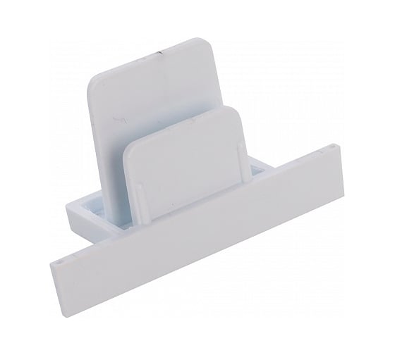 Изображение товара Торцевая заглушка General Lighting Systems G-1-E-I-IP20-W для встраиваемого шинопровода однофазного, белая 581402