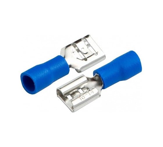 Изображение товара Разъем General Lighting Systems РпИм 2-250 (плоский) "мама" GRIM-2-74 синий с напылением 475729