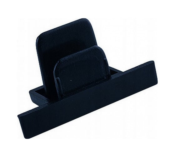 Изображение товара Торцевая заглушка General Lighting Systems G-1-E-I-IP20-B для встраиваемого шинопровода однофазного, черная 581403