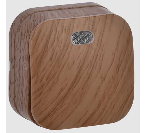 Изображение товара Выключатель IEK ВС20-1-0-ХД 1-клавишный с индикацией открытой установки 10А GLORY дуб EVH11-K24-10