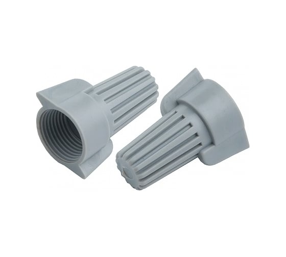 Изображение товара Соединительный зажим General Lighting Systems СИЗ GSIZL4-8-24-G (8-24 мм2) с лепестком, серый с напылением 475417