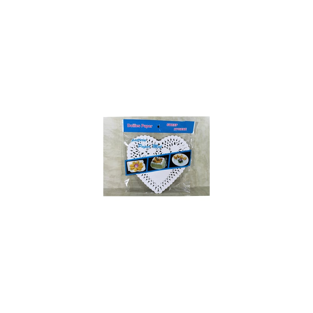 Набор ажурных салфеток для выпечки Bikson, цвет белый ПС5696 - фото 1