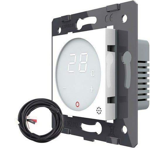 Изображение товара Сенсорный терморегулятор пола LIVOLO с внешним датчиком, белый (механизм) VL-FCQ1-2WPS72