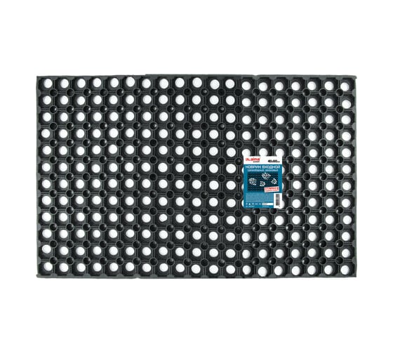 Изображение товара Грязесборный входной резиновый ячеистый коврик LAIMA EXPERT толщина 16 мм, 40x60 см 607810