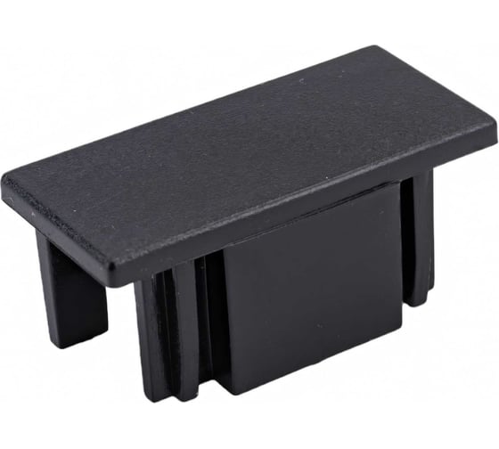 Изображение товара Пластиковая заглушка для шинопровода FERON черный, LD1013, 41988