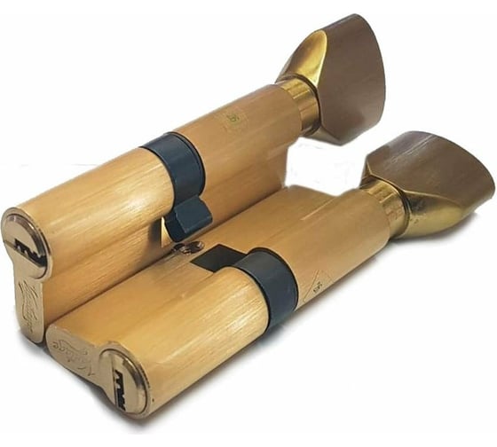 Изображение товара Цилиндровый механизм Вантаж 5 ключей, матовое золото PC60,30Cх30 SВ