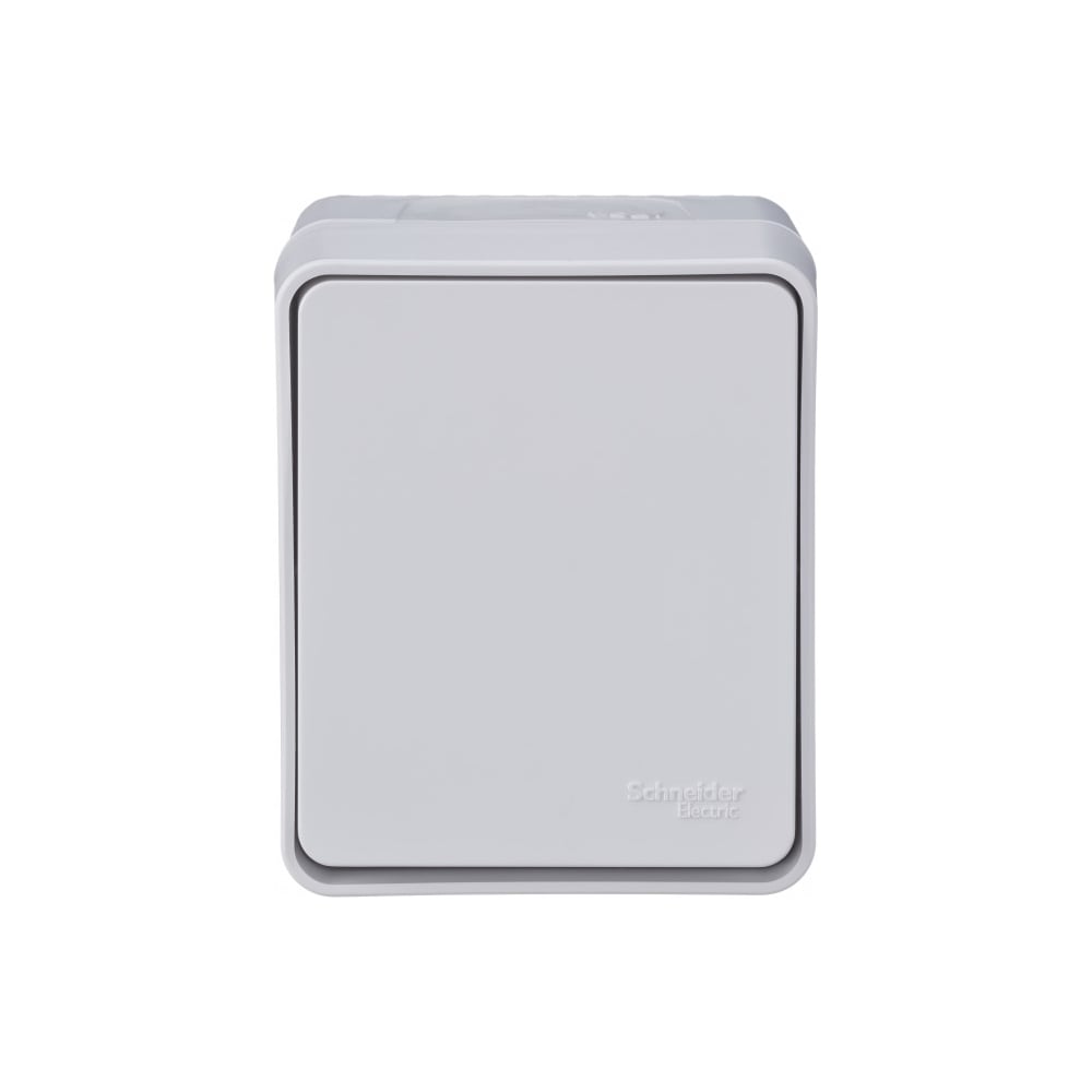 Изображение товара 1-клавишный проходной выключатель AtlasDesign PROFI IP54 10 А белый